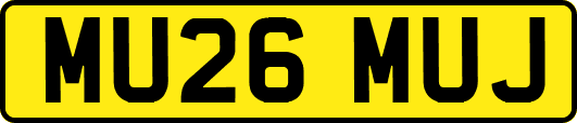 MU26MUJ