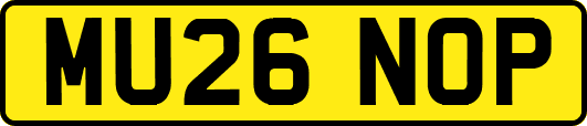 MU26NOP