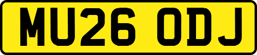 MU26ODJ