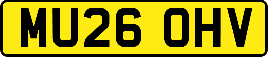 MU26OHV