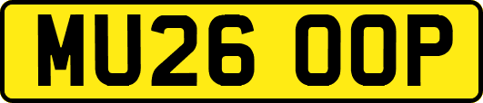 MU26OOP