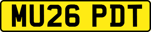 MU26PDT