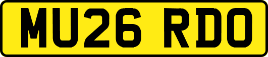 MU26RDO