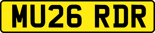 MU26RDR