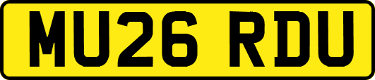 MU26RDU