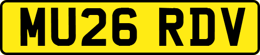 MU26RDV