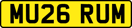 MU26RUM