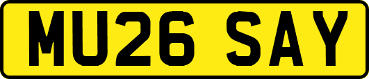 MU26SAY