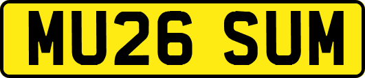 MU26SUM