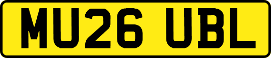 MU26UBL
