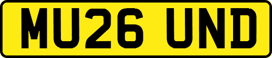 MU26UND