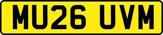 MU26UVM