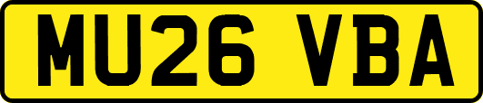 MU26VBA