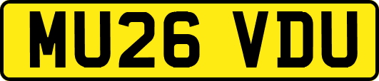 MU26VDU
