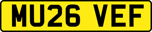 MU26VEF