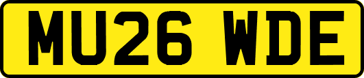 MU26WDE