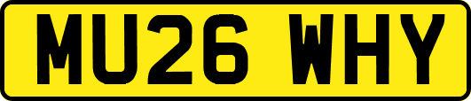 MU26WHY