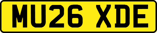 MU26XDE