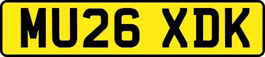 MU26XDK