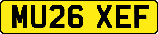 MU26XEF