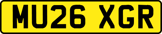 MU26XGR