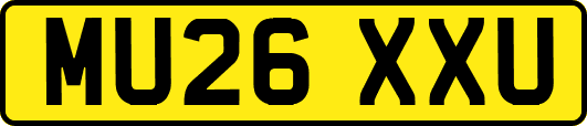 MU26XXU