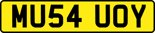 MU54UOY