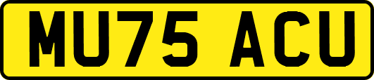 MU75ACU