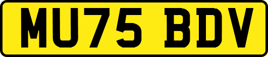 MU75BDV