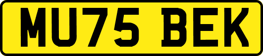 MU75BEK