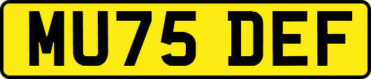 MU75DEF
