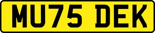 MU75DEK