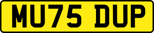 MU75DUP