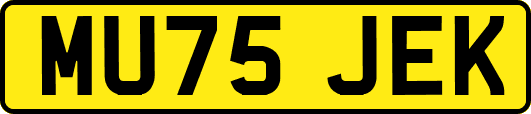 MU75JEK
