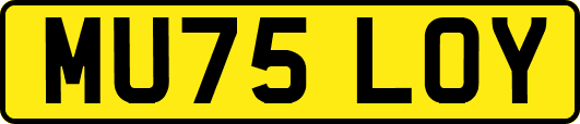 MU75LOY