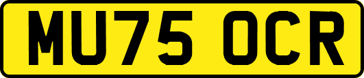 MU75OCR