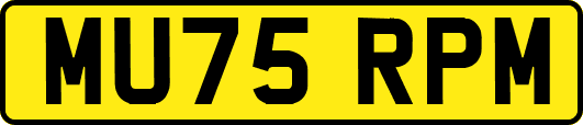 MU75RPM