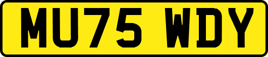 MU75WDY