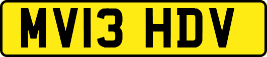 MV13HDV
