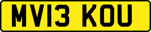 MV13KOU