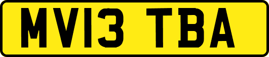 MV13TBA