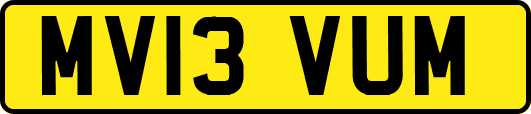 MV13VUM