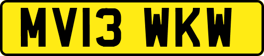 MV13WKW