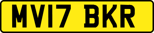 MV17BKR