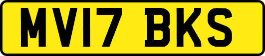 MV17BKS