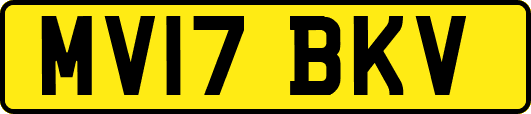 MV17BKV