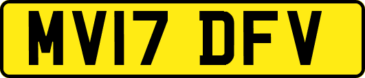 MV17DFV
