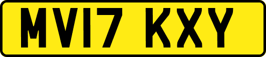 MV17KXY