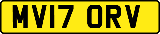 MV17ORV