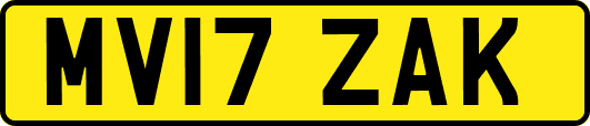 MV17ZAK